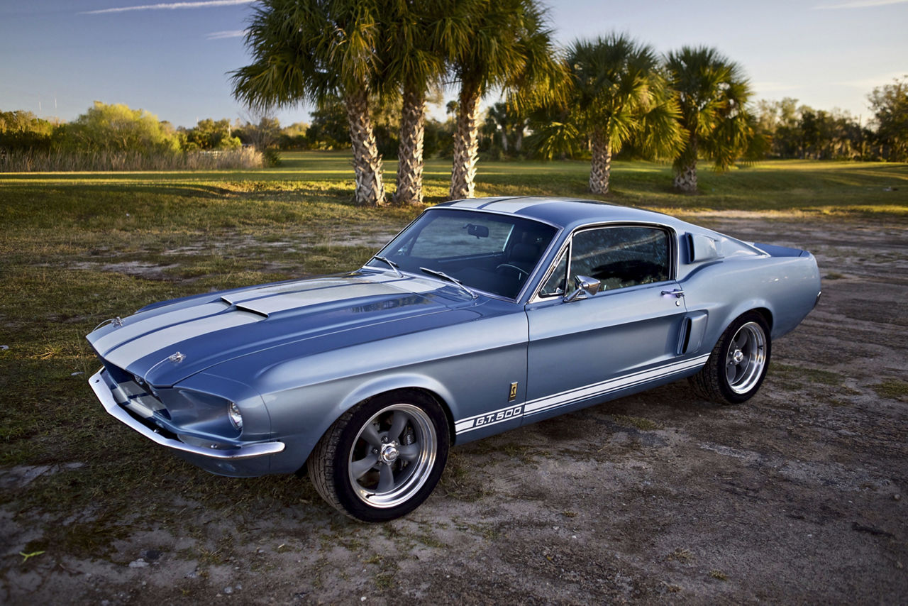 1967 Ford Mustang Shelby GT500 American Racing CLASSIC TORQ THRUST II 